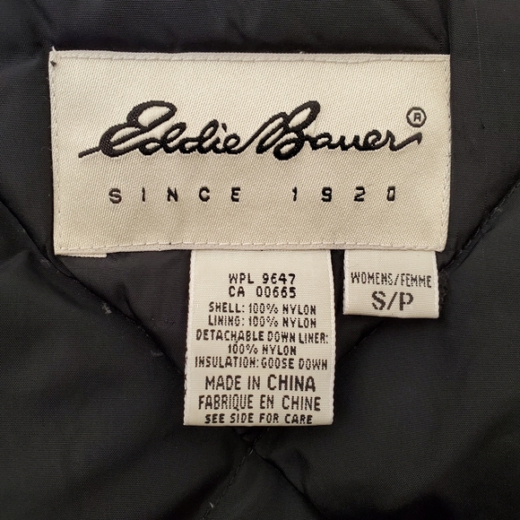 Eddie Bauer Mid-weight Ladies Down Parka Red Small - Picture 15 of 16